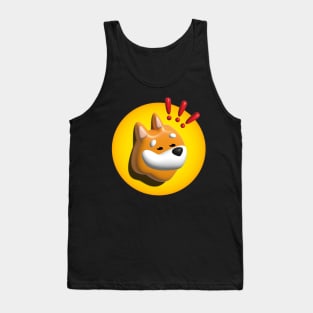 BONK - Cryptocurrency Meme Coin Logo | Dog Coin Solana Tank Top